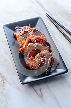 Spicy Korean Pork Belly Bolgogi