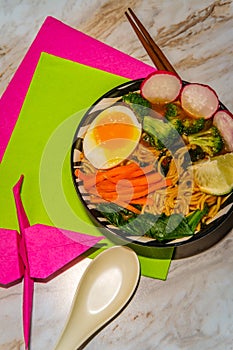 Spicy Korean Vegetable Ramen photo