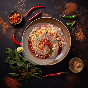 Spicy Noodles: A Vibrant And Luxurious Culinary Delight