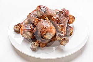 Spicy Orange Jam Glazed Chicken Drums