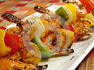 Spicy Shrimp Kabobs