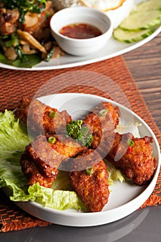 Spicy Thai Chicken Wings