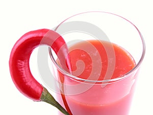 Spicy tomato juice