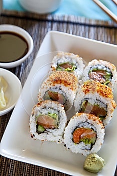 Spicy Tuna roll sushi