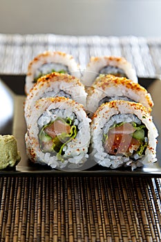 Spicy Tuna roll sushi