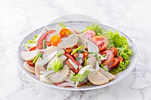 Spicy Vietnamese Sausage Salad