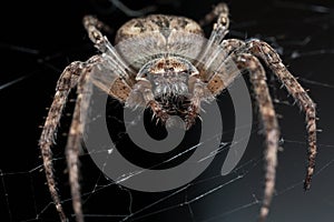 Spider. Macro photo