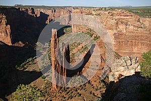 Spider Rock in the Canyon De Chelly