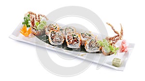 Spider roll maki