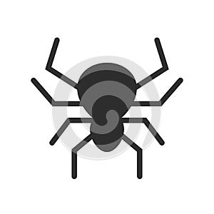 Spider vector icon
