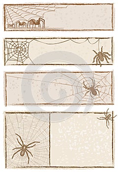 Spider Web Banners