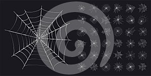 Spider web concept