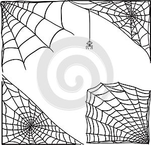 Spider Web Corner Set