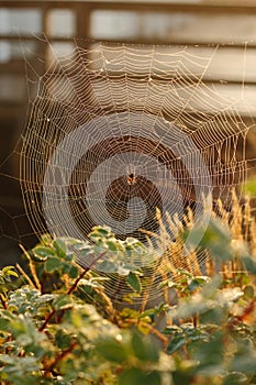 Spider Web, Morning Dew