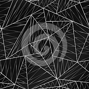 Spider web triangle seamless texture