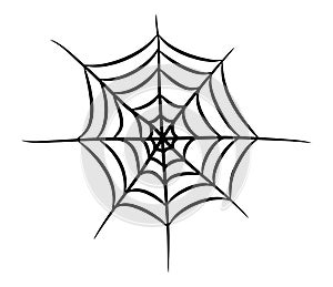 Spider web vector symbol icon design. Beautiful illustration iso