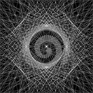 Spider Wire Net Background Vector