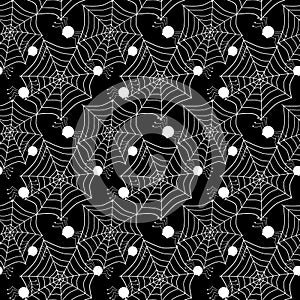 Spiders Seamless Background