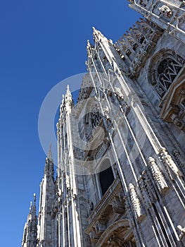 Spiers of the Milan Cathedral