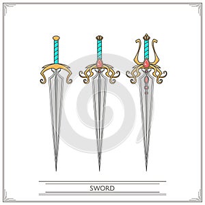 Spiky Fantasy Sword