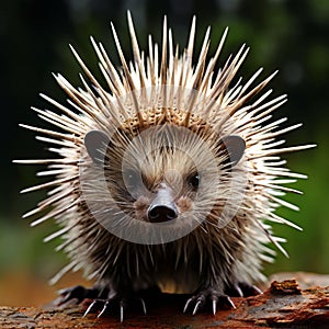 spiky porcupine quills standing on end k uhd very detailed hig photo