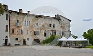 Spilimbergo Castle Courtyard