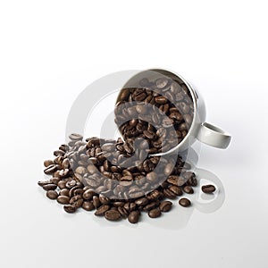 Spilled Coffee Beans