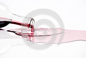 Spilling Red Wine photo