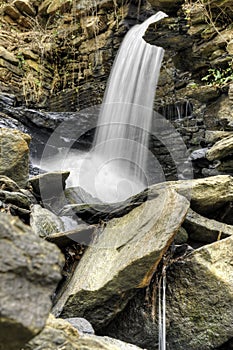 Spillway at Vickery Creek Falls