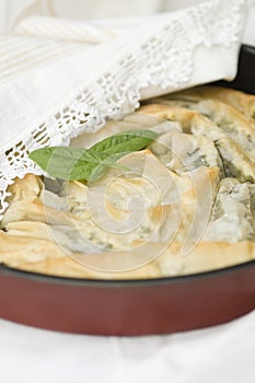 Spinach banitsa photo