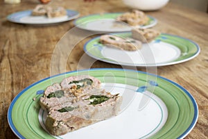 spinach beef meatloaf