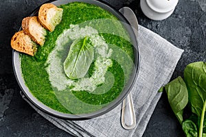 Spinach Cream Soup