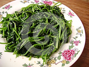 Spinach dish