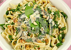 Spinach Fettucini