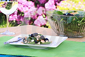 Spinach and Gorgonzola Salad photo