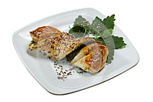 Spinach pastry