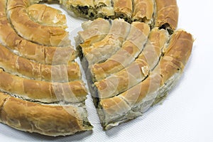 Spinach pastry, ÃÂ±spanaklÃÂ± bÃÂ¶rek
