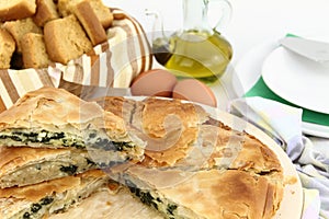 Spinach pie img