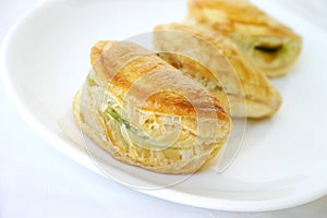 Spinach pies photo