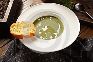 Spinach soup