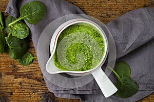 Spinach soup