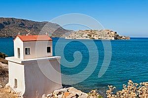 Spinalonga island. Crete, Greece