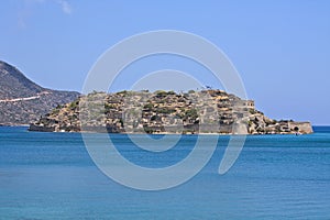 Spinalonga island at Crete, Greece