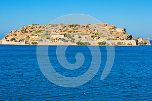 Spinalonga island. Crete, Greece