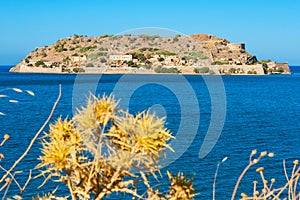 Spinalonga island. Crete, Greece