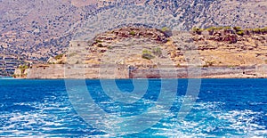 Spinalonga Island with Medieval Fortress, Crete