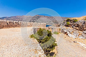 Spinalonga Island with Medieval Fortress, Crete