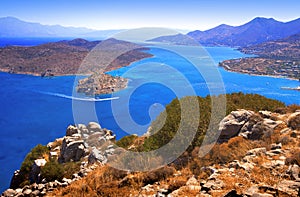 Spinalonga. Mirabello Bay.