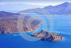 Spinalonga. Mirabello Bay.