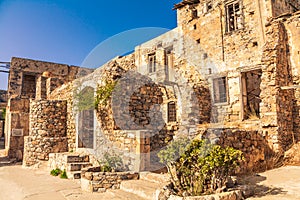 Spinalonga ruins